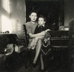 Hungary, Ágnes Beregi-Liener and her nephew Gyurika Weisz, 1942, Éva Barta-Liener, [object Object], [object Object], [object Object], Dokuforte #1193