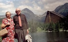 Czechia (former Czechoslovakia), M&aacute;ty&aacute;s Weisz and his wife, 1987, Róbert Róna, [object Object], [object Object], [object Object], [object Object], Dokuforte #1039