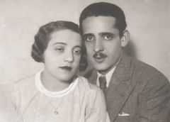 Hungary, Ibi Weisz and her husband Jenő Geiger, 1939, Róbert Róna, Tibor Inkey, photographer, [object Object], [object Object], [object Object], Dokuforte #386