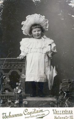 Germany, Erna Schaye in her childhood, 1896, גלית ששון וידמן, [object Object], [object Object], Dokuforte #3