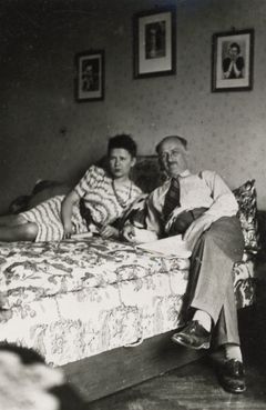 Hungary, Ágnes Beregi-Liener and her father Sándor Beregi, 1943, Éva Barta-Liener, [object Object], [object Object], [object Object], [object Object], [object Object], Dokuforte #1196