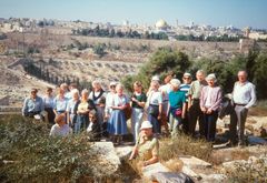 Israel, View of the old city from Olive Mountain, 1985, גלית ששון וידמן, [object Object], [object Object], [object Object], [object Object], [object Object], Dokuforte #1027