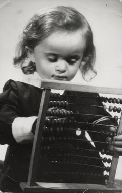 Hungary, Zsuzsika 2 years old, 1957, Odette Havasi, [object Object], [object Object], Dokuforte #694