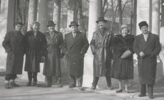 Hungary, Istv&aacute;n R&oacute;na (on the left) with his friends, 1961, Róbert Róna, [object Object], [object Object], Dokuforte #825