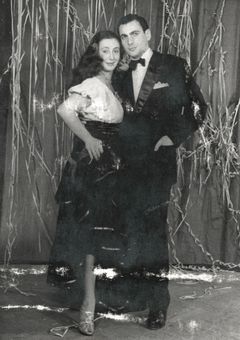 Austria, Vera Schwarcz and her husband Sami, 1950, Gabi Laron, [object Object], [object Object], Dokuforte #1438