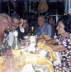 From left to right, Vera Schwarcz, Omar Sharif, the father of Omar Sharif and the mother of Omar Sharif, 1965, Gabi Laron, [object Object], [object Object], [object Object], Dokuforte #1408