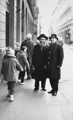 Hungary, Dob street, Sándor Lazarovits (on the Left), 1971, Gabi Laron, [object Object], [object Object], [object Object], Dokuforte #1906