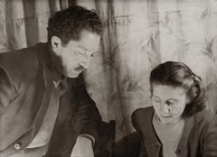 United Kingdom, Svábhegy, Michael Pető photojournalist  and his wife Ilona, 1951, Gabi Laron, [object Object], [object Object], [object Object], Dokuforte #1922
