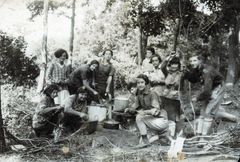 Hungary, Hashomer Hatzair Hungary, 
Summer camp, 1929, Yehudit Adel Sholdos, [object Object], [object Object], [object Object], Dokuforte #2242