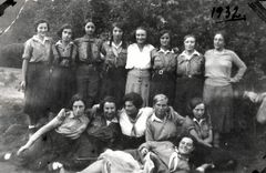 Hungary, Hashomer Hatzair Hungary, Kövecses campsite, 1932, Yehudit Adel Sholdos, [object Object], [object Object], [object Object], Dokuforte #2280