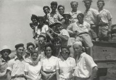 Israel, A group of the Habonim movement settles in the Bét Haemek kibbutz, 1949, המוזיאון למורשת היהדות הדוברת הונגרית, [object Object], [object Object], Dokuforte #1202