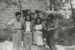 Israel, A group of the Habonim movement settles in the Bét Haemek kibbutz, 1949, המוזיאון למורשת היהדות הדוברת הונגרית, [object Object], [object Object], Dokuforte #1203