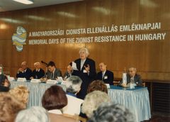 Hungary, Memorial Days of the Zionist Resistance in Hungary, 1995, Yuval Alpan, [object Object], [object Object], [object Object], [object Object], Dokuforte #2981