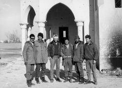 Egypt, Additional members of Ha'Ogen I collected in the field: From right: Eliezer, Shaul, Uzi Ein, Dany Benshalom, Yehoshua Nehar, Gideon Shmerrer, who was in the Six-Day War as part of the paratroopers who captured the ammunition canal where Yair Goldberger from Ha'Ogen was killed.

With cooperation of Nadav Mann / Bitmuna, 1973, Dany Benshalom, Dany Benshalom, [object Object], [object Object], [object Object], [object Object], [object Object], [object Object], Dokuforte #3104