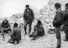 Egypt, Mount Ataka, An idea from IDF Radio reporters with the Combat Engineering Commander after the breakthrough to the summit of Mount Ataka.

With cooperation of Nadav Mann / Bitmuna, 1973, Dany Benshalom, Dany Benshalom, [object Object], [object Object], [object Object], [object Object], [object Object], [object Object], Dokuforte #3067