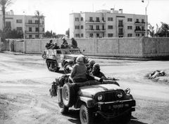 Israel, The Tolar section of the 5th Brigade's reconnaissance unit. The section included 3 jeeps. (Tolar is an artillery weapon which is called “recoilless cannon”. It is used on jeeps.)

With cooperation of Nadav Mann / Bitmuna, 1973, Dany Benshalom, Dany Benshalom, [object Object], [object Object], [object Object], [object Object], [object Object], [object Object], [object Object], [object Object], Dokuforte #3028