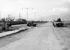 Israel, 5th Brigade's reconnaissance unit, guarding the facilities of the Egyptian Electric Company, which operated only partially!! The jeep with Tolar. (Tolar is an artillery weapon which is called “recoilless cannon”. It is used on jeeps.)

With cooperation of Nadav Mann / Bitmuna, 1973, Dany Benshalom, Dany Benshalom, [object Object], [object Object], [object Object], [object Object], [object Object], [object Object], [object Object], [object Object], Dokuforte #3017