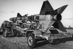 Egypt, SAM-2 missiles that were on the way to be launched in the field and were hit on their transporter.

With cooperation of Nadav Mann / Bitmuna, 1973, Dany Benshalom, Dany Benshalom, [object Object], [object Object], [object Object], [object Object], [object Object], [object Object], Dokuforte #3103