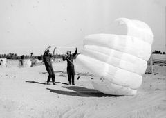 Israel, IDF parachutes that we found in the field and were happy to throw away.

With cooperation of Nadav Mann / Bitmuna, 1973, Dany Benshalom, Dany Benshalom, [object Object], [object Object], [object Object], [object Object], [object Object], [object Object], Dokuforte #3063