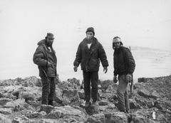 Egypt, Mount Ataka, Another member of Ha'Ogen who was in intelligence on the mountain: From right: Dany, Yoav Pua, Shaul Nishri.

With cooperation of Nadav Mann / Bitmuna, 1973, Dany Benshalom, Dany Benshalom, [object Object], [object Object], [object Object], [object Object], [object Object], [object Object], [object Object], Dokuforte #3117