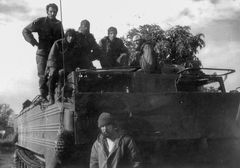 Egypt, The reconnaissance company during a crossing exercise on a Russian amphibious Dvora - a captured vehicle.

With cooperation of Nadav Mann / Bitmuna, 1973, Dany Benshalom, Dany Benshalom, [object Object], [object Object], [object Object], [object Object], [object Object], [object Object], [object Object], Dokuforte #3059