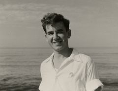 Israel, Benny Barzilay as a counselor in Hashomer Hatzair, 1951, Benny Barzilay, [object Object], [object Object], [object Object], Dokuforte #3139