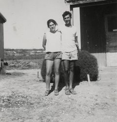 Israel, Kibbutz Lahav, At our house, 1957, Benny Barzilay, [object Object], [object Object], Dokuforte #3198