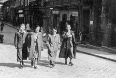 Czechoslovak Republic, From the right: Luzzatto, Yohanan Gardos, Tamar Lipa, Rafi Benshalom, all members of the HaShomer HaTzair leadership in Bratislava.

With cooperation of Nadav Mann / Bitmuna, 1940, Dany Benshalom, Rafi Benshalom, [object Object], [object Object], [object Object], [object Object], [object Object], [object Object], Dokuforte #3276