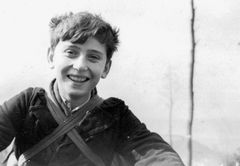 Czechoslovak Republic, A young boy in the "Aliyah" battalion settlement in Žernovka.

With cooperation of Nadav Mann / Bitmuna, 1939, Dany Benshalom, Rafi Benshalom, [object Object], [object Object], [object Object], Dokuforte #3256