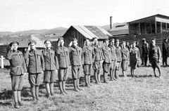 Protectorate of Bohemia and Moravia, A formation in the Sixth Battalion. Labor units within the Slovak army until the summer of 1943. Those serving in the unit were protected from deportation to Poland. Most of the recruits participated in the Slovak Uprising. The photos were taken thanks to Rafi's role as the official photographer of the battalion.

With cooperation of Nadav Mann / Bitmuna, 1943, Dany Benshalom, Rafi Benshalom, [object Object], [object Object], Dokuforte #3363