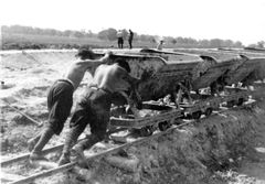 Protectorate of Bohemia and Moravia, Photos from the labor battalion 

With cooperation of Nadav Mann / Bitmuna, 1943, Dany Benshalom, Rafi Benshalom, [object Object], [object Object], Dokuforte #3406
