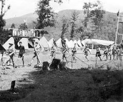 Czechoslovak Republic, "The Young Scouts" at the youth movement camp in Slovakia.

With cooperation of Nadav Mann / Bitmuna, 1938, Dany Benshalom, Rafi Benshalom, [object Object], [object Object], [object Object], [object Object], Dokuforte #3304