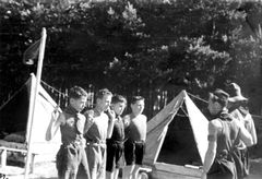 Czechoslovak Republic, Morning assembly and salute to the "Shomrim Oath".

With cooperation of Nadav Mann / Bitmuna, 1939, Dany Benshalom, Rafi Benshalom, [object Object], [object Object], [object Object], [object Object], [object Object], Dokuforte #3344
