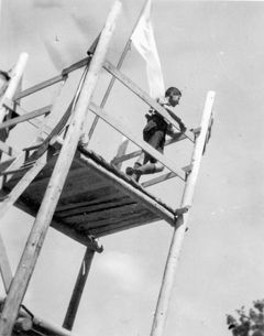 Czechoslovak Republic, The tower at the camp in Slovakia.

With cooperation of Nadav Mann / Bitmuna, 1938, Dany Benshalom, Rafi Benshalom, [object Object], [object Object], [object Object], [object Object], [object Object], Dokuforte #3306