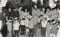 Israel, Eilon's kindergarten (Hanukkah celebration), 1974, Shmuel Brenner, [object Object], [object Object], [object Object], [object Object], [object Object], Dokuforte #4758