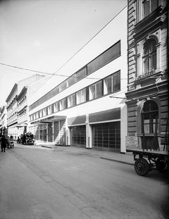 Hungary, Vadász street 29., The "Glass House" (Üvegház) in Budapest, Hungary, is a historic building that played a significant role during World War II as a refuge for Jews. The Glass House served as a protective space for thousands of Jews during the Holocaust, as it operated under the cover of the Swiss Embassy. , 1935, Miklós Szedő / Carl Lutz Foundation, [object Object], [object Object], [object Object], [object Object], [object Object], [object Object], [object Object], Dokuforte #4151