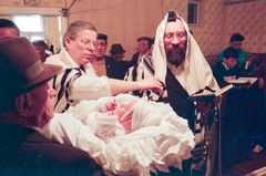 Hungary,Ukraine,Czechoslovak Republic, This changed drastically with the introduction of discriminatory laws, ghettoization, and physical extermination. After World War II, the remaining and diminished Jewish population of Subcarpathia faced even greater hardship due to the intensifying antisemitism after 1967.
From 1974, mass emigration began to Israel, the United States, Canada, and other Western countries. By 1990, only a tiny Jewish community remained in Munkács., 1993, Ferenc Kiss, Ferenc Kiss, [object Object], [object Object], [object Object], [object Object], [object Object], Dokuforte #5022