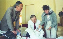 Hungary,Ukraine,Czechoslovak Republic, This changed drastically with the introduction of discriminatory laws, ghettoization, and physical extermination. After World War II, the remaining and diminished Jewish population of Subcarpathia faced even greater hardship due to the intensifying antisemitism after 1967.
From 1974, mass emigration began to Israel, the United States, Canada, and other Western countries. By 1990, only a tiny Jewish community remained in Munkács., 1993, Ferenc Kiss, Ferenc Kiss, [object Object], [object Object], [object Object], [object Object], [object Object], Dokuforte #5010