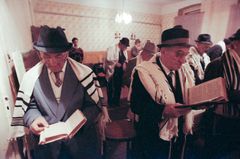 Hungary,Czech Republic,Ukraine, Subcarpathia, In 1690, Orthodox Jews (primarily from Poland) began settling in Subcarpathia. By 1939, the Jewish community of Munkács made up half of the town’s population and maintained a vibrant life.
It drastically changed with the introduction of discriminatory laws, ghettoization. After World War II, the remaining and diminished Jewish population of Subcarpathia faced even greater hardship due to the intensifying antisemitism., 1993, Kiss Ferenc, Kiss Ferenc, [object Object], [object Object], [object Object], Dokuforte #5130