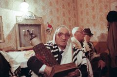 Hungary,Czech Republic,Ukraine, Subcarpathia, In 1690, Orthodox Jews (primarily from Poland) began settling in Subcarpathia. By 1939, the Jewish community of Munkács made up half of the town’s population and maintained a vibrant life.
It drastically changed with the introduction of discriminatory laws, ghettoization. After World War II, the remaining and diminished Jewish population of Subcarpathia faced even greater hardship due to the intensifying antisemitism., 1993, Kiss Ferenc, Kiss Ferenc, [object Object], [object Object], [object Object], [object Object], Dokuforte #5133