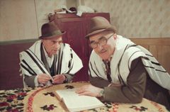 Hungary,Czech Republic,Ukraine, Subcarpathia, In 1690, Orthodox Jews (primarily from Poland) began settling in Subcarpathia. By 1939, the Jewish community of Munkács made up half of the town’s population and maintained a vibrant life.
It drastically changed with the introduction of discriminatory laws, ghettoization. After World War II, the remaining and diminished Jewish population of Subcarpathia faced even greater hardship due to the intensifying antisemitism., 1993, Kiss Ferenc, Kiss Ferenc, [object Object], [object Object], [object Object], Dokuforte #5105